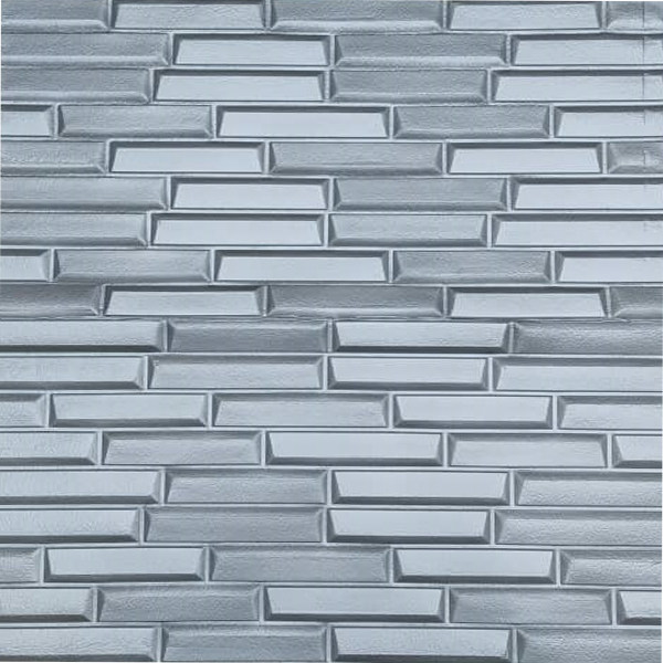 دیوارپوش پشت چسبی طرح آجرمشبک کد 608