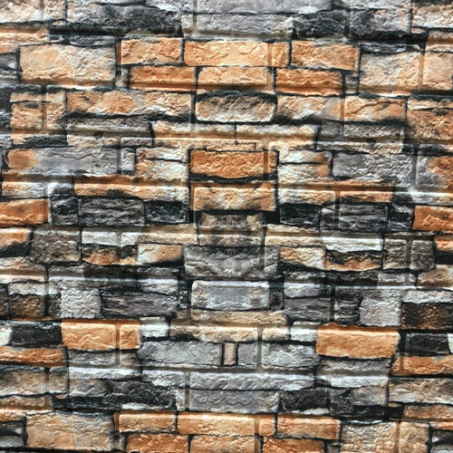 دیوارپوش مدل فومی کد AS43 بسته 6 عددی