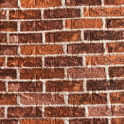 دیوارپوش مدل فومی آجر سنتی کد AS48