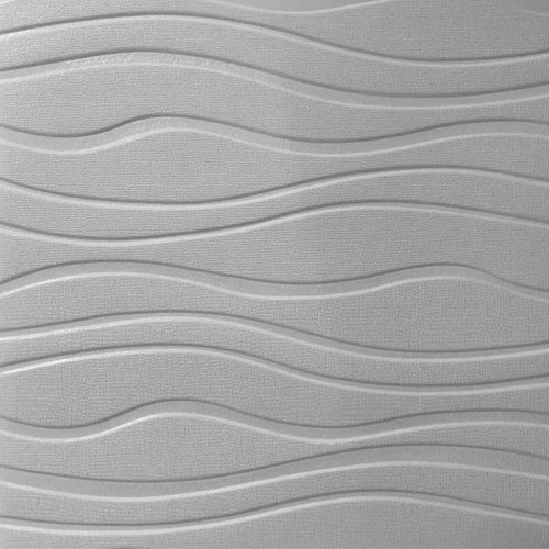دیوارپوش مدل فومی پشت چسب دار طرح موج بسته 10 عددی