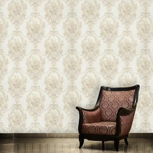 کاغذ دیواری مدل داماسک کد 7076