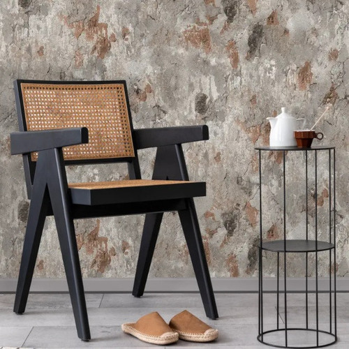 کاغذ دیواری طرح بتن کد 8130