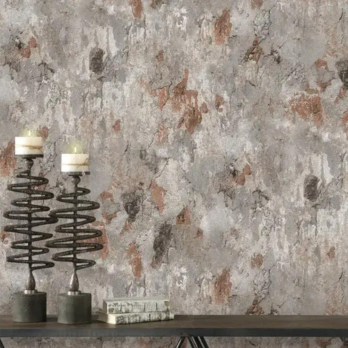 کاغذ دیواری طرح بتن کد 8130