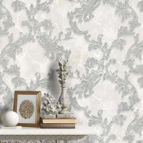 کاغذ دیواری مدل نقش و نگار کد ۶۱۳۰