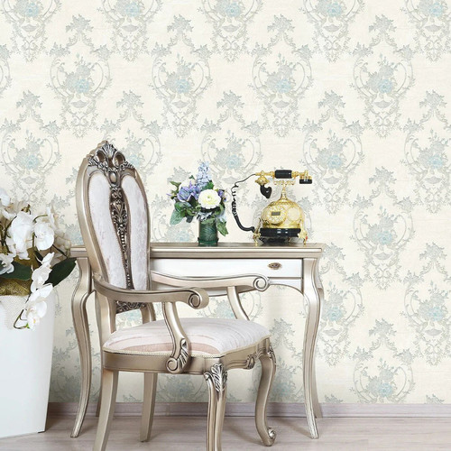 کاغذ دیواری مدل داماسک گلدار کد 5010