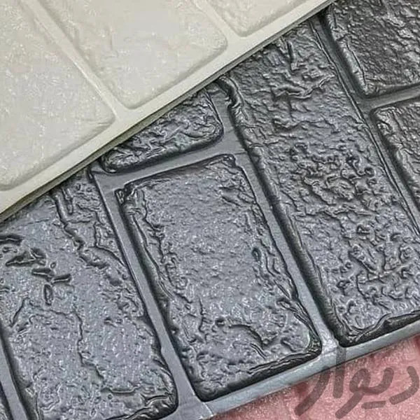 دیوارپوش فومی آجر بهمنی B010 سفید پشت چسبدار