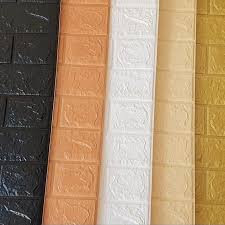 دیوارپوش فومی طرح آجری پشت چسبدار